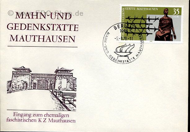 Ersttagsbrief DDR Mi-Nr: 2356, Internationale Mahn- und Gedenkstätten