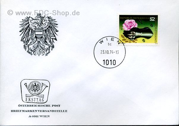 Ersttagsbrief Österreich Mi-Nr: 1469, Umweltschutz