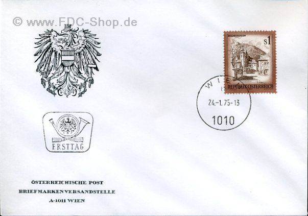 Ersttagsbrief Österreich Mi-Nr: 1476, Freimarke; Schönes Österreich