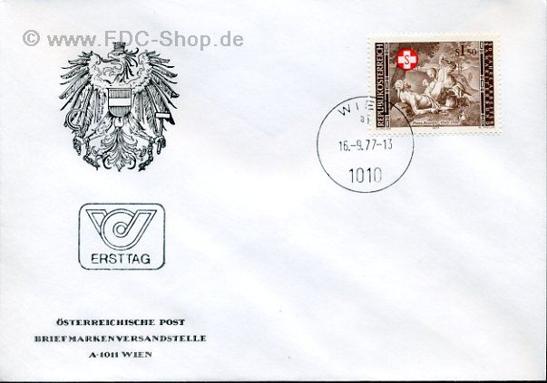 Ersttagsbrief Österreich Mi-Nr: 1556, 50 Jahre Arbeiter-Samariter-Bund Österreichs