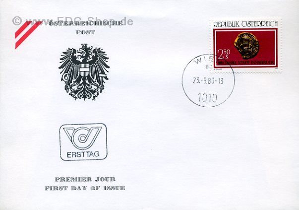 Ersttagsbrief Österreich Mi-Nr: 1647, 800 Jahre Stadt Innsbruck