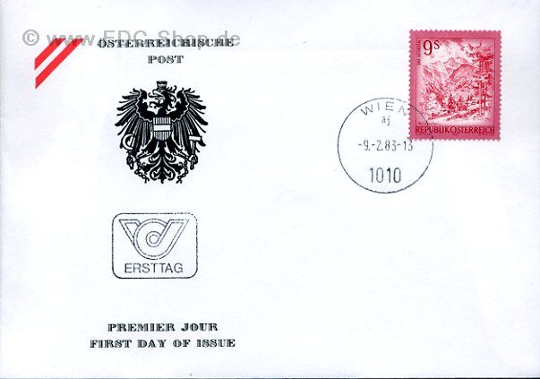 Ersttagsbrief Österreich Mi-Nr: 1730, Freimarke; Schönes Österreich