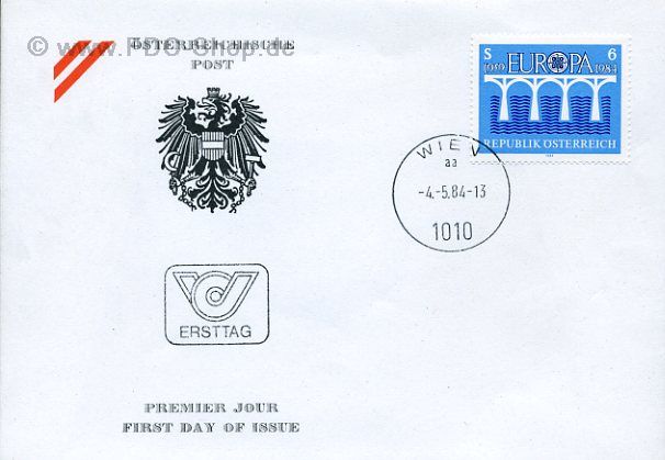 Ersttagsbrief Österreich Mi-Nr: 1772, Europa