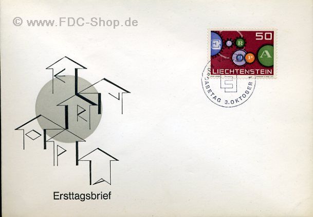 Ersttagsbrief Liechtenstein Mi-Nr: 414, Europa