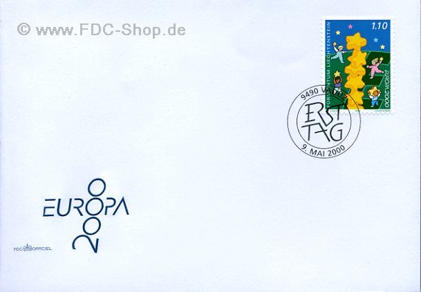 Ersttagsbrief Liechtenstein Mi-Nr: 1234, Europa