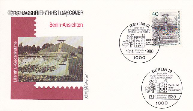 Ersttagsbrief BERLIN Mi-Nr: 634, Berlin-Ansichten