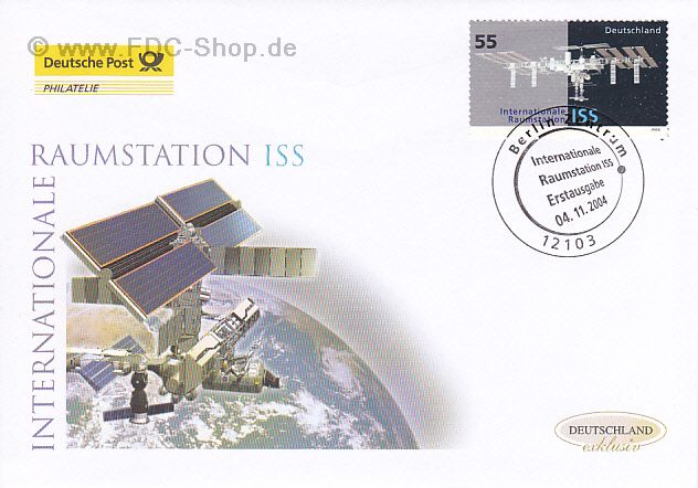 Ersttagsbrief BUND Mi-Nr: 2433, Internationale Raumstation ISS