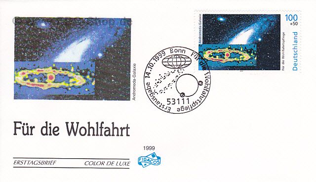 Ersttagsbrief BUND Mi-Nr: 2077, Wohlfahrt: Der Kosmos