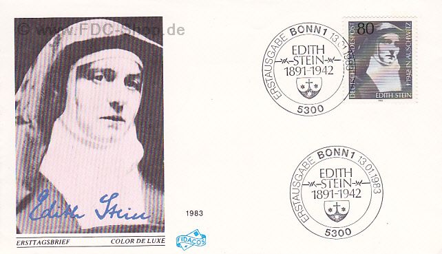 Ersttagsbrief BUND Mi-Nr: 1162, Edith Stein